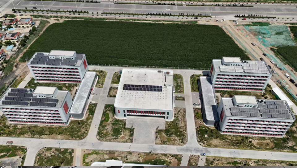 寧夏銀川市閱海高級(jí)中學(xué)熱水項(xiàng)目