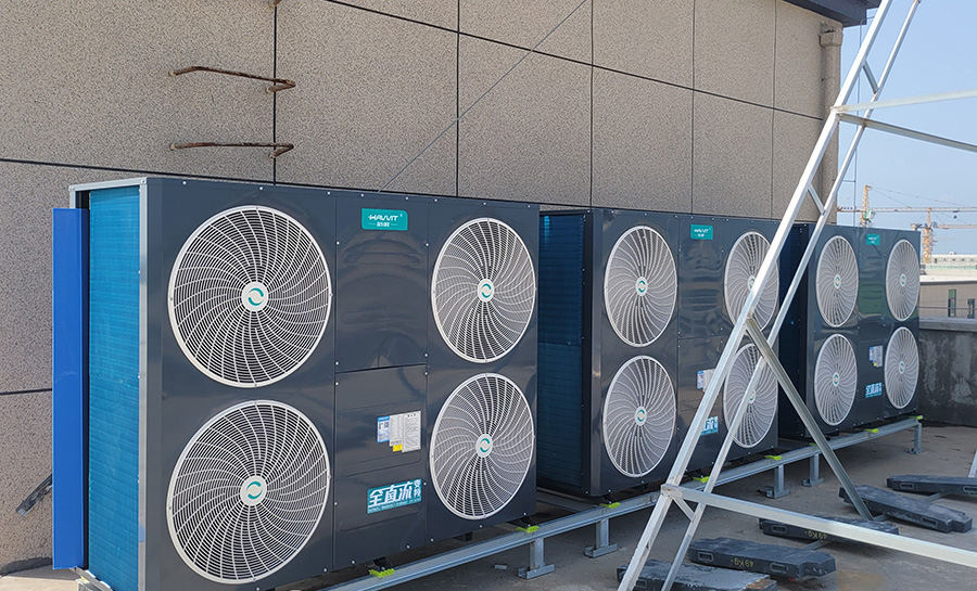 海城22000平制衣廠采暖制冷項目