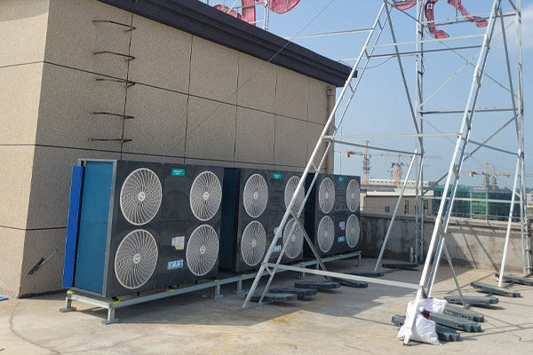 海城22000平制衣廠采暖制冷項目